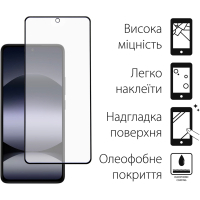 Скло захисне Dengos Xiaomi Redmi Note 14 4G/5G Kit (DG-TGSCP-08) Diawest