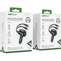 Зарядний пристрій Acefast 3xUSB 53W (2xUSB-C+USB-A) + cable USB-C 2in1 B13 (6974316282921) Diawest