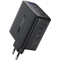Зарядний пристрій Acefast 4xUSB 100W (3xUSB-C+USB-A) Gan A94 Fast Charger Black (6974316283133) Diawest