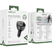 Зарядний пристрій Acefast 3xUSB 165W (2xUSB-C + USB-A) B14 (6974316282938) Diawest