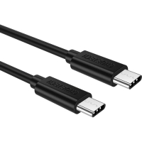 Дата кабель Кабель USB 2.0 Type-C M-M, 0.5 м,чорний Choetech Choetech (CC0001-V4-PE) Diawest