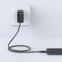 Дата кабель USB-C to Lightning 1.2m 3.0A TPE C3-01 Black Acefast (6974316280804) Diawest
