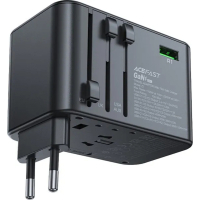 Зарядний пристрій Acefast 5xUSB 75W (3xUSB-C + 2xUSB-A) Gan Z1 Fast Charger (6974316282495) Diawest