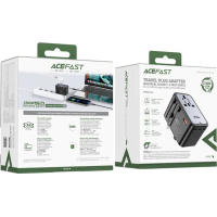 Зарядний пристрій Acefast 5xUSB 75W (3xUSB-C + 2xUSB-A) Gan Z1 Fast Charger (6974316282495) Diawest