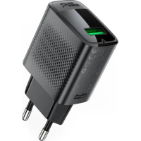 Зарядний пристрій Acefast USB-A 20W + Type-C cable A90 Fast Charger Black (6974316280064) Diawest