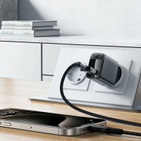 Зарядний пристрій Acefast USB-A 20W + Type-C cable A90 Fast Charger Black (6974316280064) Diawest