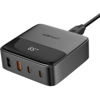 Зарядний пристрій Acefast 4xUSB 65W (2xUSB-C + 2xUSB-A) Gan Z6 Fast Charger (6974316283324) Diawest