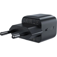 Зарядний пристрій Acefast USB-C 20W Gan A73 mini Fast Charger Black (6974316282648) Diawest