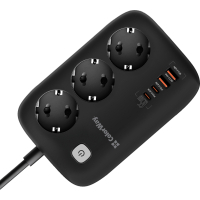 Мережевий фільтр живлення ColorWay CW-CHE34PDB 3 роз/4USB GaN3 Pro (CW-CHE34PDB) Diawest