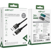 Дата кабель USB 2.0 AM to Type-C 1.2m 3.0A C9-04 Acefast (6974316283010) Diawest