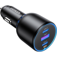 Зарядний пристрій Ugreen 3xUSB 130W (2xUSB-C+USB-A) QC 3.0 black (CD293) (90413) Diawest