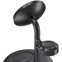 Зарядний пристрій Choetech 15W 3-in-1 Magnetic Wireless Fast Charger black (T585-F-101-CCBK) Diawest