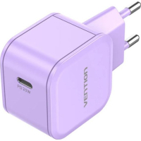 Зарядний пристрій Vention 1xUSB-C 20W PD3.0/QC3.0 Purple (FEJV0-EU) Diawest
