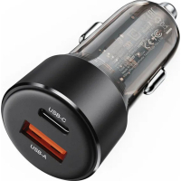 Зарядний пристрій Acefast 2xUSB 60W (USB-C + USB-A) B12 (6974316282914) Diawest