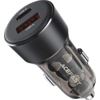Зарядний пристрій Acefast 2xUSB 60W (USB-C + USB-A) B12 (6974316282914) Diawest