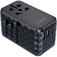 Зарядний пристрій Choetech 4xUSB 100W PD (2хUSB-C+2хUSB-A) сharger diamond model black (PD6028-BK) Diawest