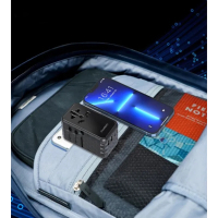 Зарядний пристрій Choetech 4xUSB 100W PD (2хUSB-C+2хUSB-A) сharger diamond model black (PD6028-BK) Diawest