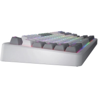 Клавіатура Hator Rockfall 3 Mecha TKL QMK/VIA Orange Wireless White (HTK851UA) Diawest