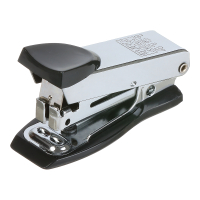 Степлер Buromax металевий МІНІ, 12 аркушів, (скоби №10), 61 х 34 х 25 мм, чорний (BM.4151-01) Diawest