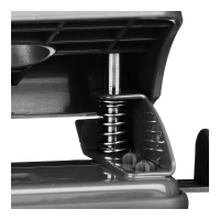 Діркопробивач Buromax пластиковий, до 10 аркушів, 120 х 58 х 59 мм, чорний (BM.4015-01) Diawest