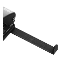 Діркопробивач Buromax пластиковий, до 10 аркушів, 120 х 58 х 59 мм, чорний (BM.4015-01) Diawest
