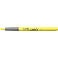 Маркер Bic текстовиділювач Grip, жовтий (bc811935) Diawest