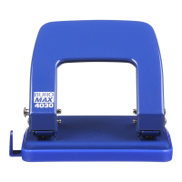 Діркопробивач Buromax металевий, до 25 аркушів, 122 х 108 х 54 мм, синій (BM.4030-02) Diawest