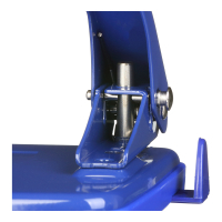 Діркопробивач Buromax металевий, до 25 аркушів, 122 х 108 х 54 мм, синій (BM.4030-02) Diawest