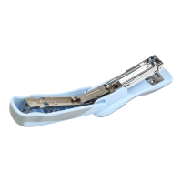 Степлер Buromax пластиковий PASTEL, 20 аркушів, (скоби №24, 26), 111 х 62 х 32 мм, блакитний (BM.4215-14) Diawest
