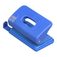 Діркопробивач Buromax пластиковий, до 10 аркушів, 120 х 58 х 59 мм, синій (BM.4015-02) Diawest