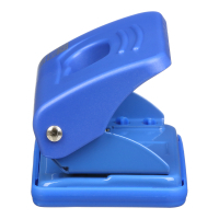 Діркопробивач Buromax пластиковий, до 10 аркушів, 120 х 58 х 59 мм, синій (BM.4015-02) Diawest