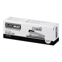 Степлер Buromax металевий, JOBMAX, 20 аркушів, (скоби №24; 26), 112 х 44 х 34 мм, синій (BM.4259-02) Diawest