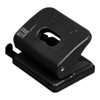 Діркопробивач Buromax пластиковий, до 20 аркушів, 120 х 82 х 53 мм, чорний (BM.4017-01) Diawest