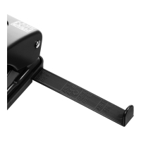 Діркопробивач Buromax пластиковий, до 20 аркушів, 120 х 82 х 53 мм, чорний (BM.4017-01) Diawest