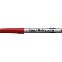 Маркер Bic перманентний Fine, червоний (bc8209002) Diawest