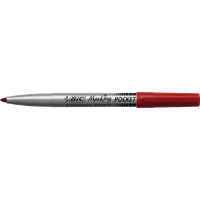 Маркер Bic перманентний Fine, червоний (bc8209002) Diawest