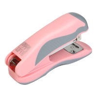 Степлер Buromax пластиковий PASTEL, 20 аркушів, (скоби №24, 26), 111 х 62 х 32 мм, рожевий (BM.4215-10) Diawest