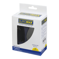 Діркопробивач Buromax металевий MORANDI STYLE, до 25 аркушів, 115 х 96 х 89 мм, синій (BM.4042-02) Diawest