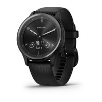 Смарт-годинник Garmin vivomove Sport, Black, Silicone, (010-02566-00) Diawest