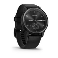 Смарт-годинник Garmin vivomove Sport, Black, Silicone, (010-02566-00) Diawest