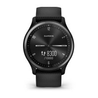 Смарт-годинник Garmin vivomove Sport, Black, Silicone, (010-02566-00) Diawest