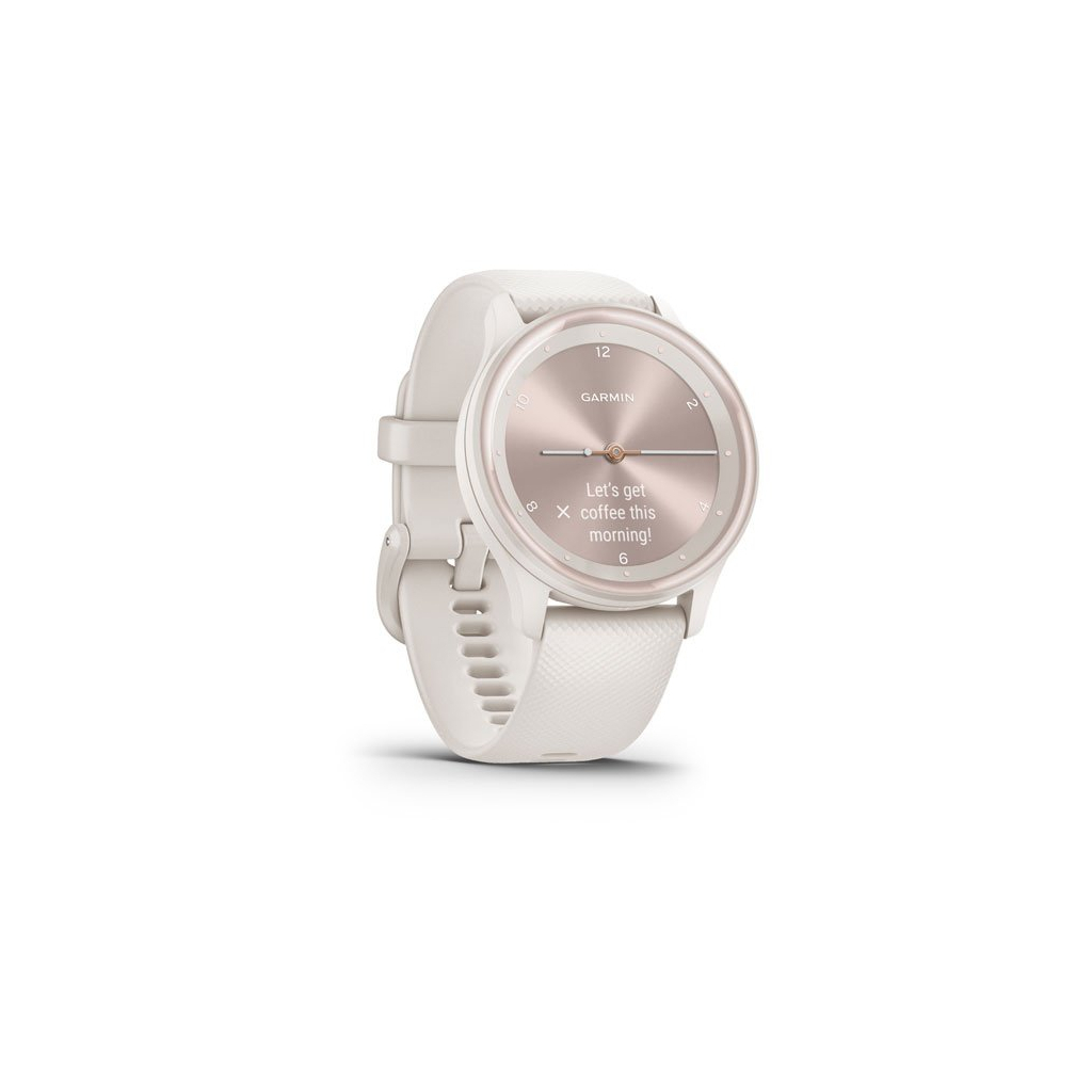 Смарт-годинник Garmin vivomove Sport, Ivory, Silicone, (010-02566-01) Diawest