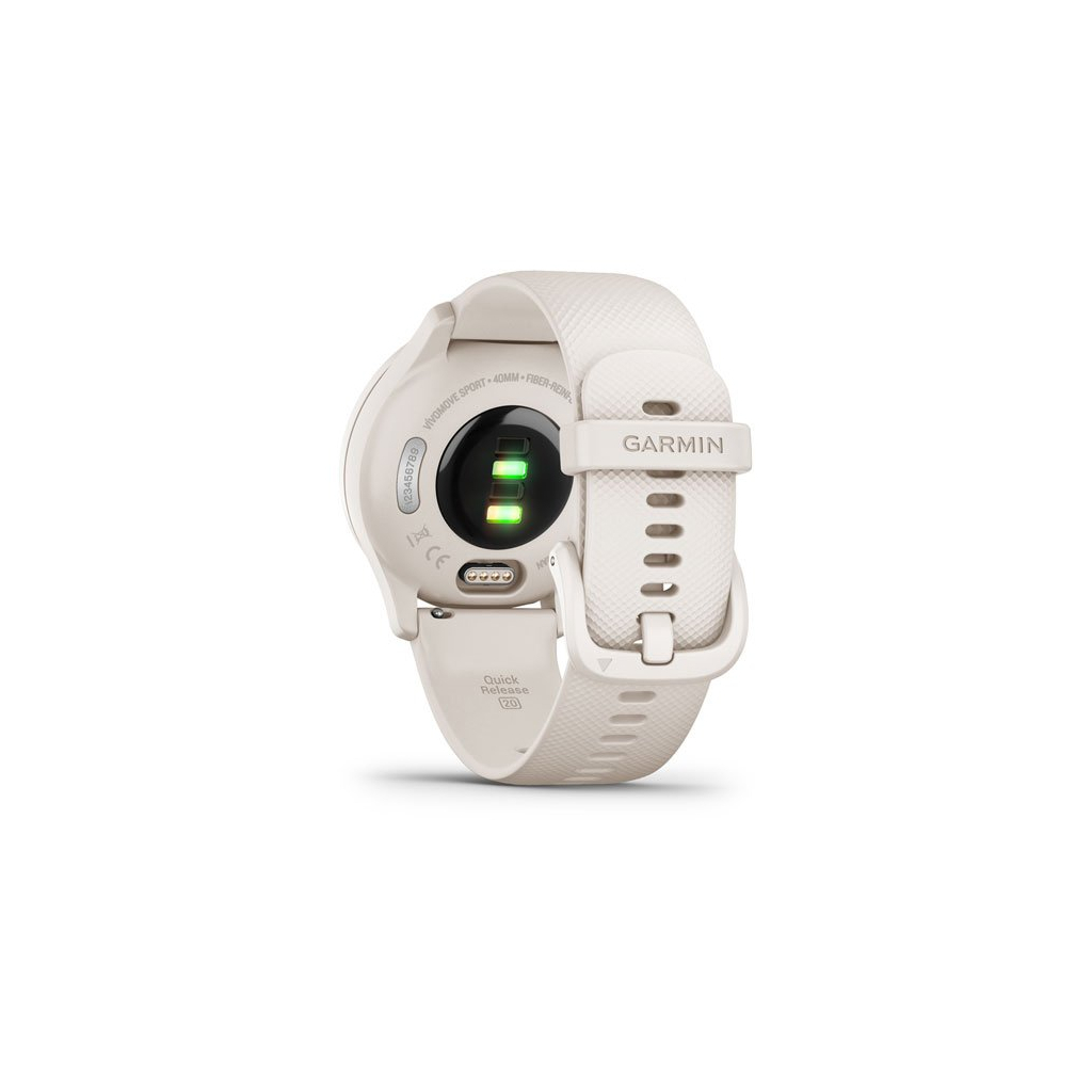 Смарт-годинник Garmin vivomove Sport, Ivory, Silicone, (010-02566-01) Diawest