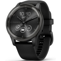 Смарт-годинник Garmin vivomove Trend, Black, Silicone, GPS (010-02665-00) Diawest