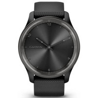 Смарт-годинник Garmin vivomove Trend, Black, Silicone, GPS (010-02665-00) Diawest