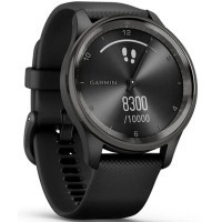 Смарт-годинник Garmin vivomove Trend, Black, Silicone, GPS (010-02665-00) Diawest