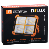 Прожектор Delux REL-1041 ( 3.7V 8000mAh) 288 LED 20Вт IP65 (90023178) Diawest