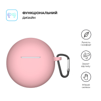 Чохол для навушників Armorstandart Hang Case для OPPO Enco Buds 2 Pink (ARM71111) Diawest