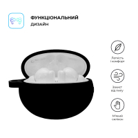Чохол для навушників Armorstandart Hang Case для Huawei FreeBuds 5i/6i Black (ARM79927) Diawest