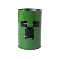 Підставка для дрібниць Yes бочка Minecraft Creeper метал (708096) Diawest